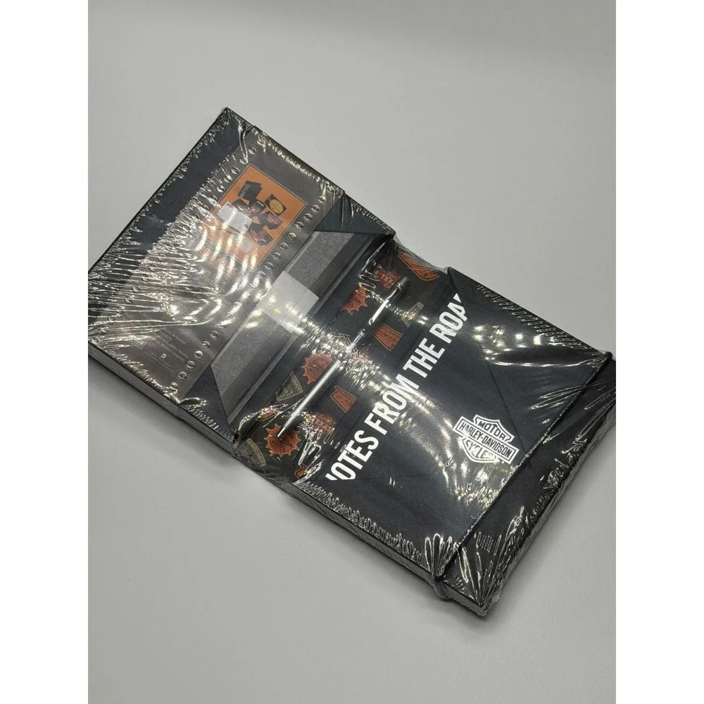 Harley Davidson Great Rides Road Notes Postcards Journal and‎ Pen Set New